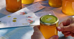 Labelling the Mount Henry Honey Jars